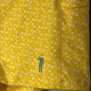 NWT William Murray Golf Underall Martini‎ Graphic Shorts